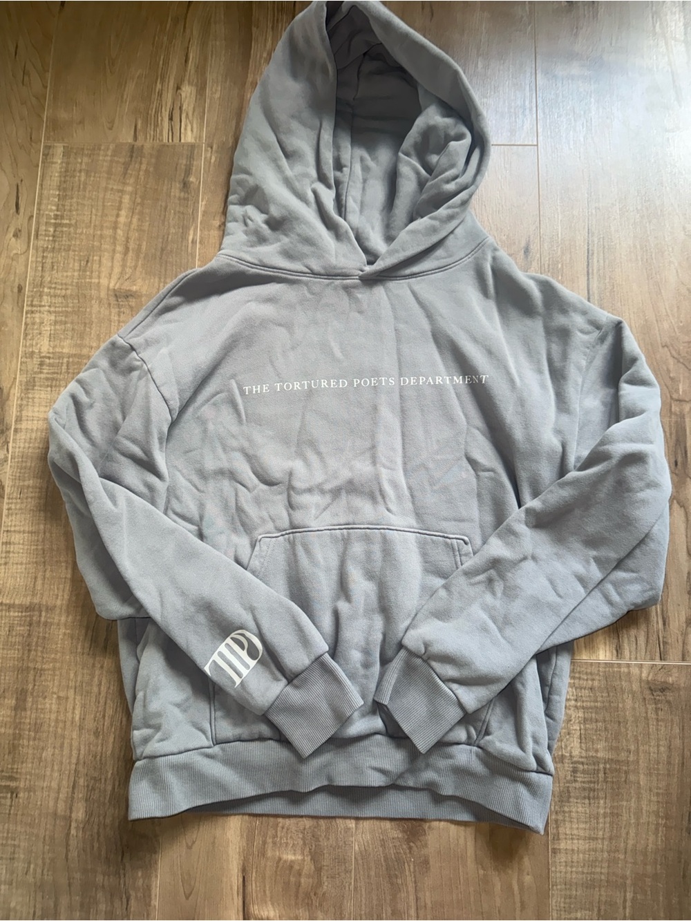 The Tortured Poets Department Gray Hoodie - Unbranded